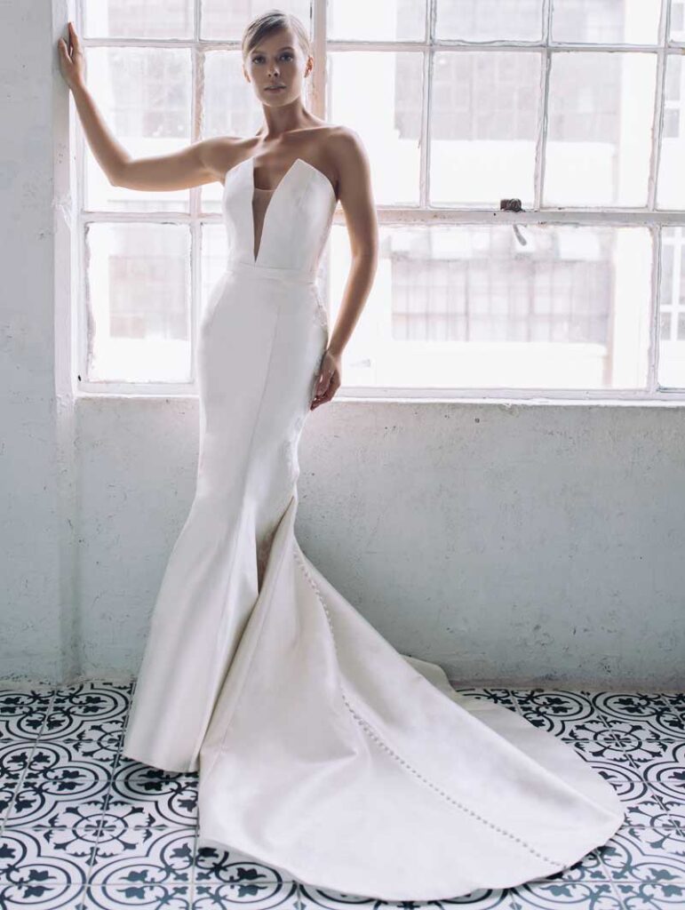 Antonio Gual Bridal - Preston front of Dress Gown