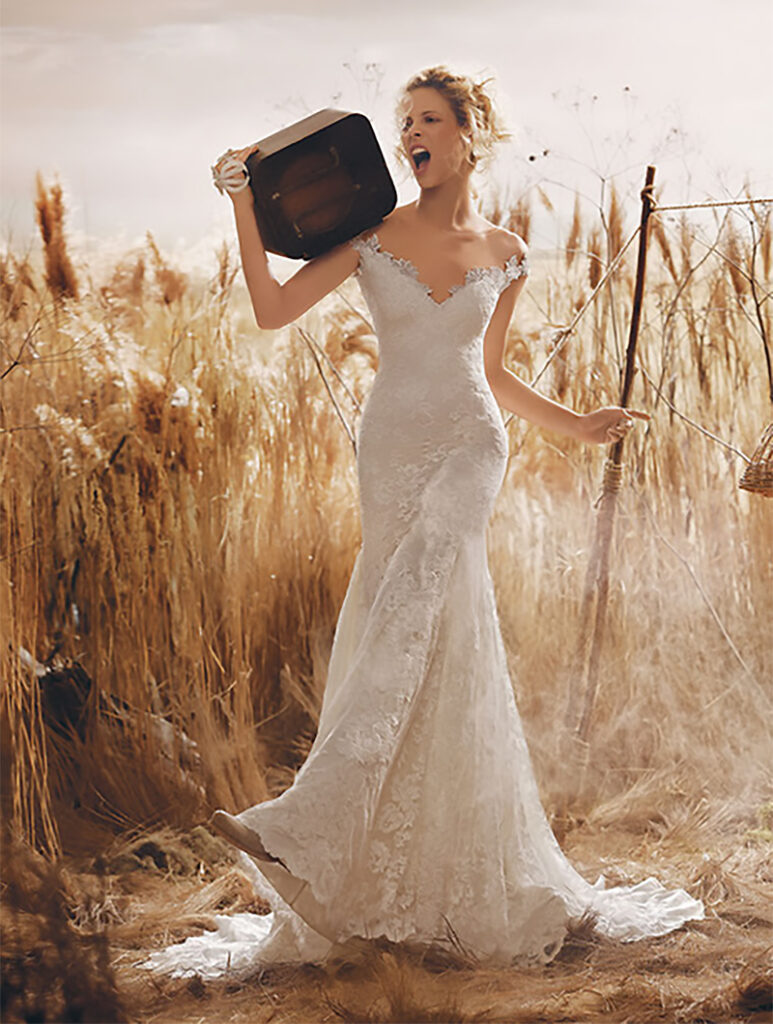 Olvi's Bridal wedding dress style 1997