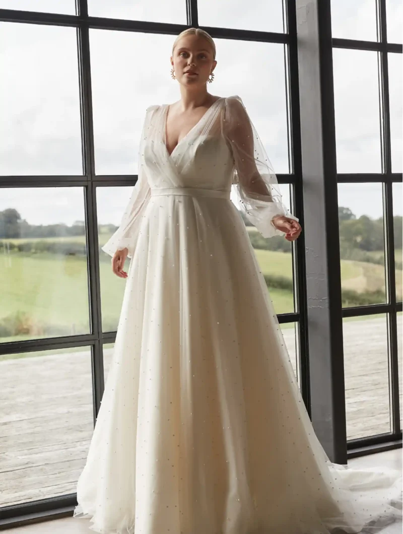 Poppi-by-sassi-holford-bridal-front-view
