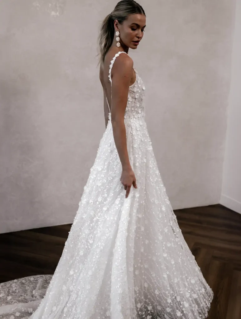 Lenni-Flowy-Dress-Made-with-Love-Bridal-side-view