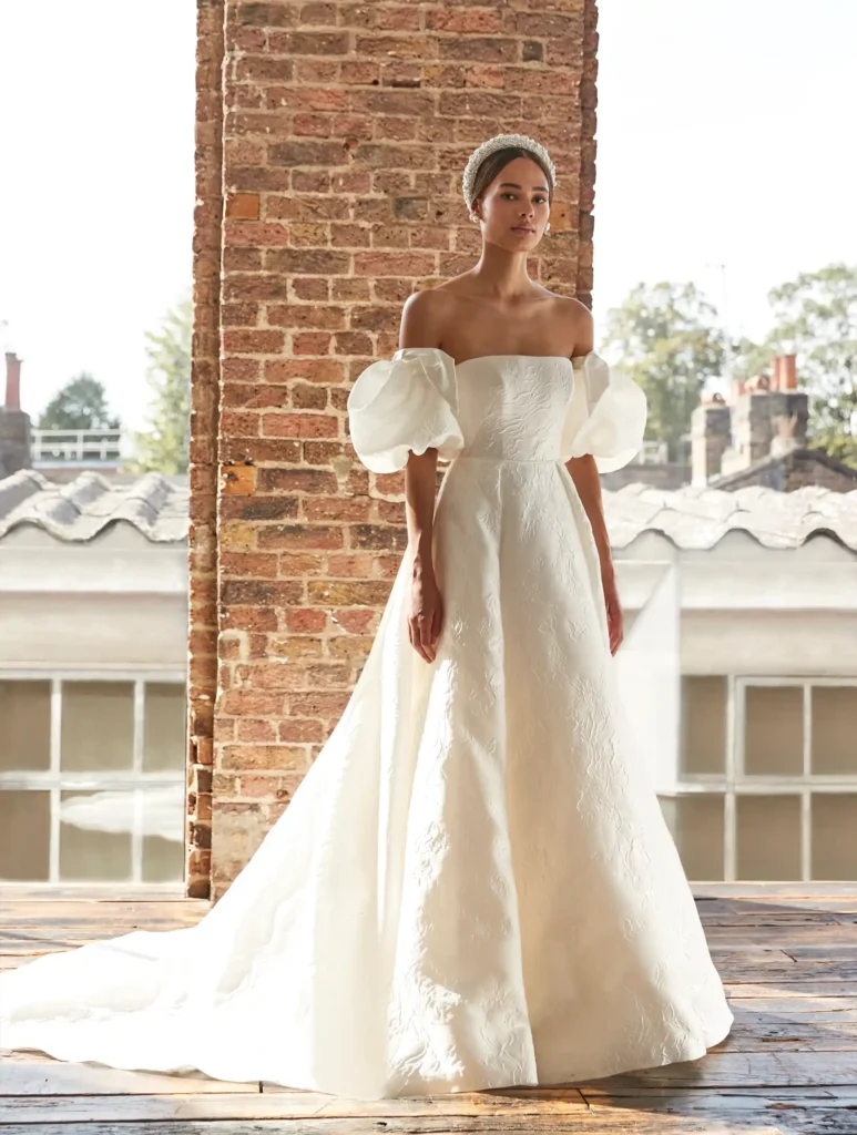 Stephanie-and-sleeves-Gown-by-Sassi-Holford-Bridal-Full-Front-View