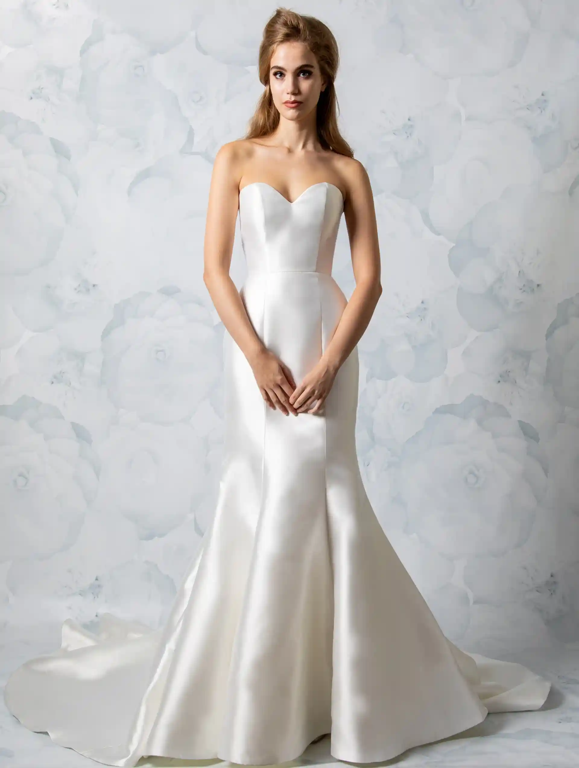 Model wearing Janet by Antonio Gual Bridal